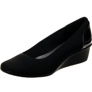 Anne Klein Sport Women's Wisher Fabric Wedge Pump